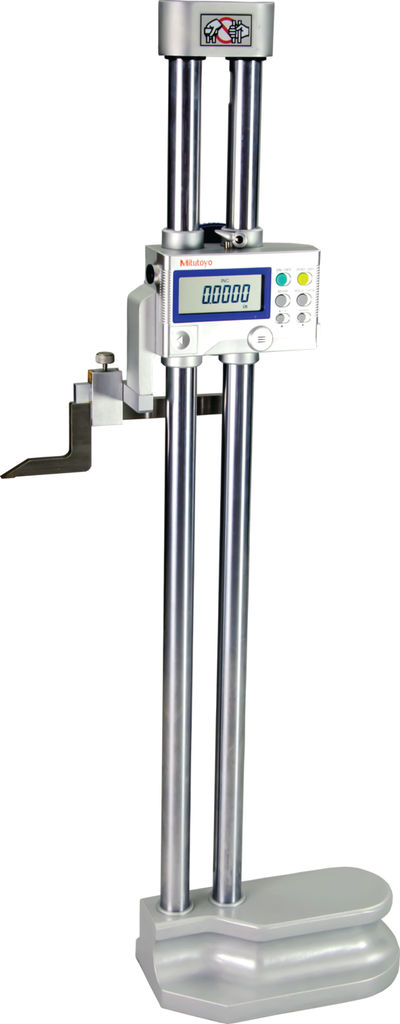 Medidor de alturas Digital Doble columna 0-18 pulg/450mm, conector para palpador, pulg/mm - Herramental