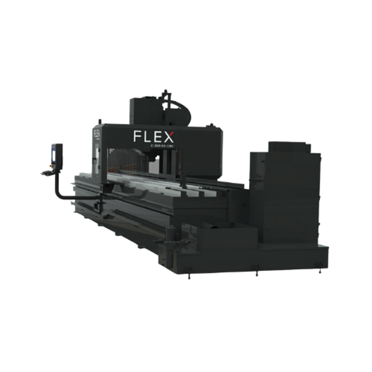 Máquina Flex CNC Modelo CM20-02 con cambiador automático de 16 herramientas, movimientos XYZ: 240in/24in/17.5in