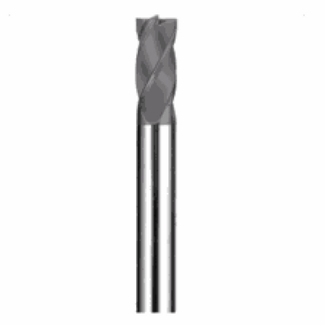 1/2" Dia, 4 Flute, Square End Mill - 30022 Kyocera PTI