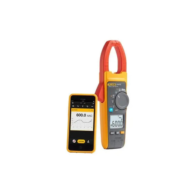 Amperimetro De Gancho 600A Trms Ac/Dc, Con Fc Fluke