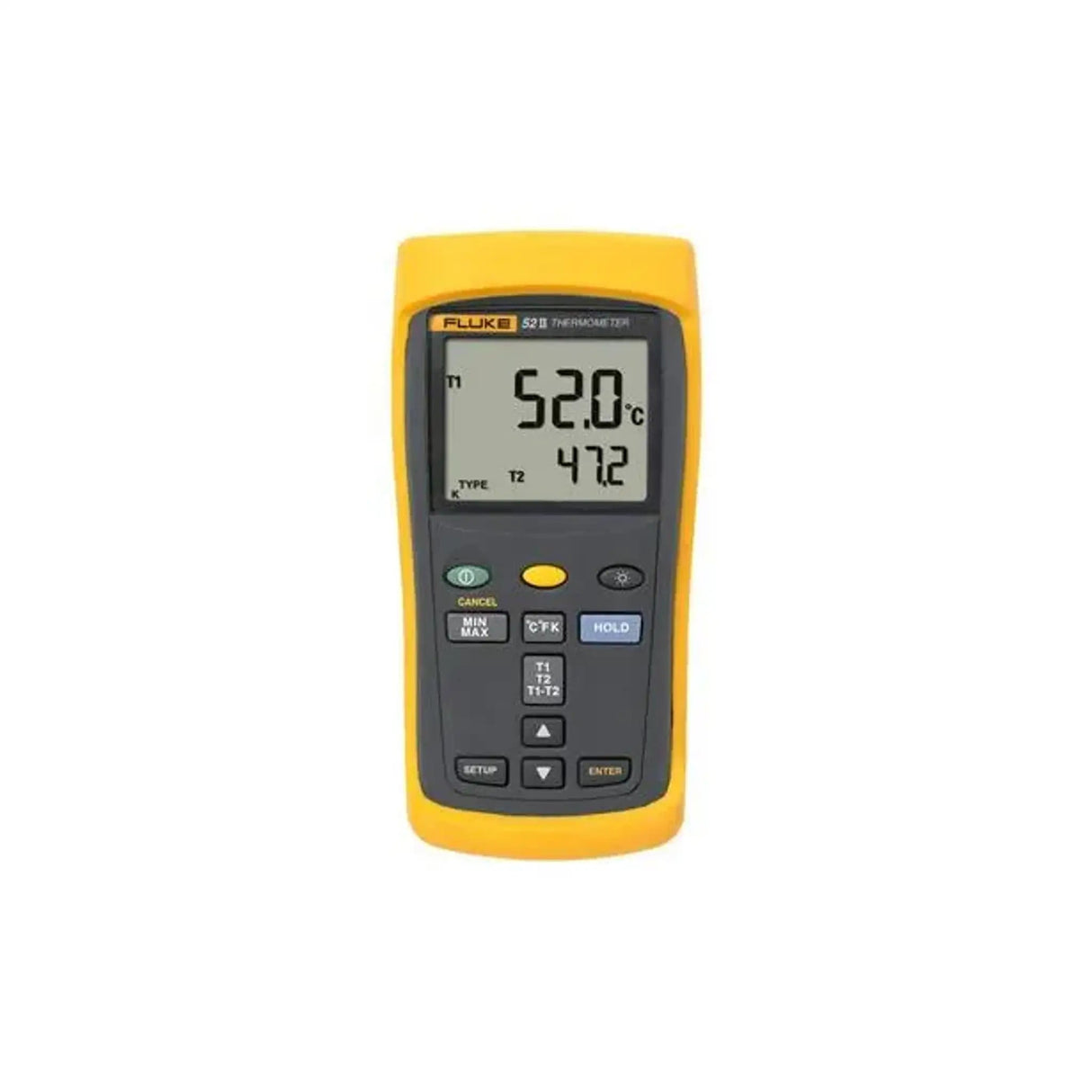Termometro Digital Avanzado Para 2 Termopares Fluke