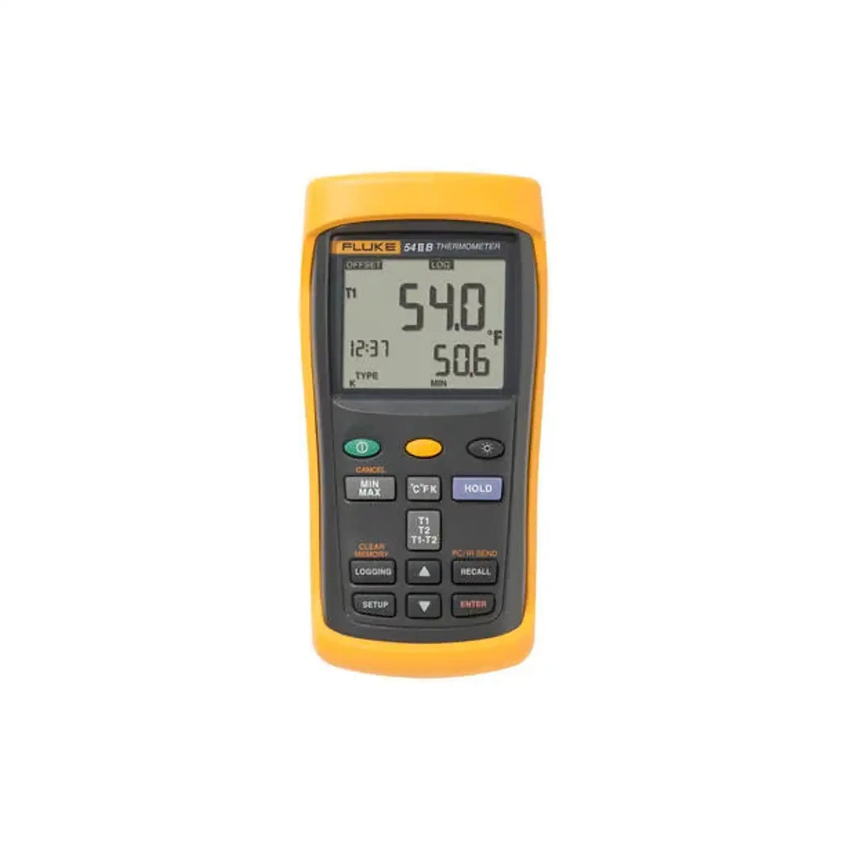 Termometro Digital Avanzado Para 2 Termopares Con Grabacion Usb Fluke