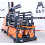 Máquina Roladora de Lamina modelo SBM 400x3100 4 Rolls Hydraulic  + Center Support    Trifásica 220V/60Hz