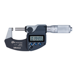 Micrómetro Digital para Exteriores A Prueba de Refrigerantes, Intervalo de 0-1 pulg, Fuerza de Medición de 7 a 12 N, Con Salida de Datos
