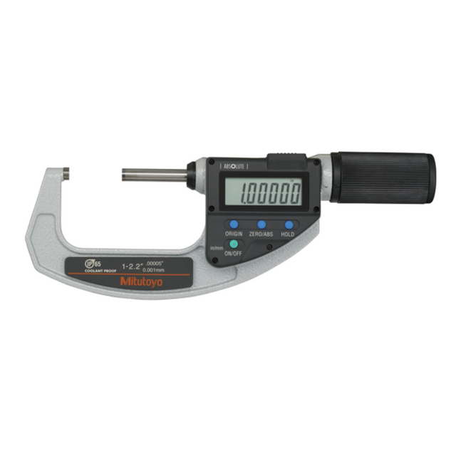 Micrómetro Absolute digital QuickMike pulg/mm, 1-2,2 pulg Mitutoyo