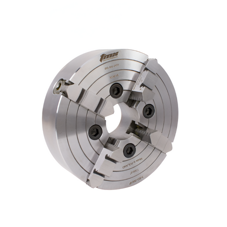 Chuck independiente 6", 4 mordazas, respaldo plano Toolmex