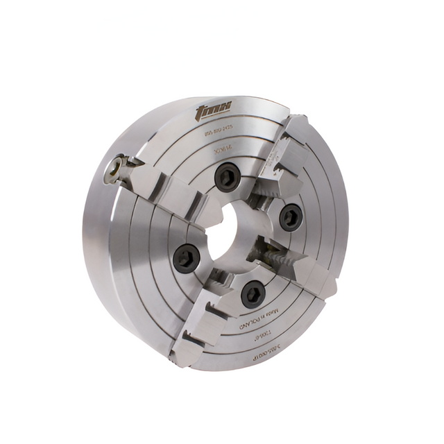 Chuck independiente 6", 4 mordazas, respaldo plano Toolmex