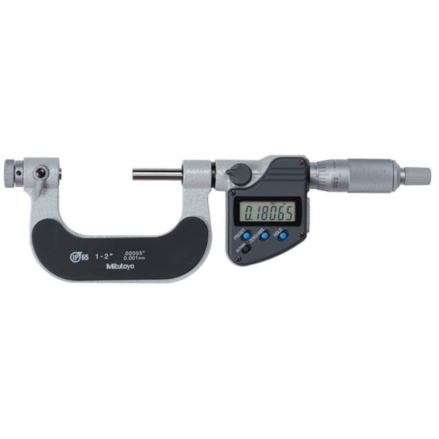 Micrómetros Digimatic para Roscas IP65 pulg/mm, 3-4 pulg Mitutoyo