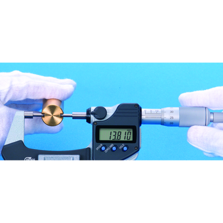 Micrómetros Digimatic con Topers Delgados IP65 0-25mm, 3mm Cara de medición