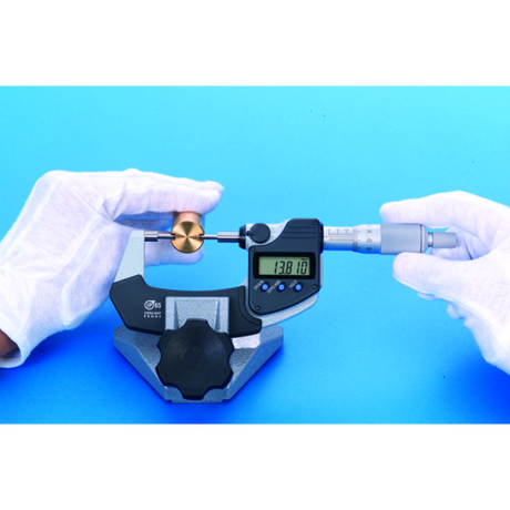 Micrómetros Digimatic con Topers Delgados  IP65 pulg/mm, 2-3 pulg, 3mm Cara de medición