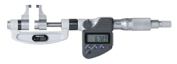 Micrómetros Digimatic Tipo Calibrador pulg/mm, 0-1 pulg - Herramental