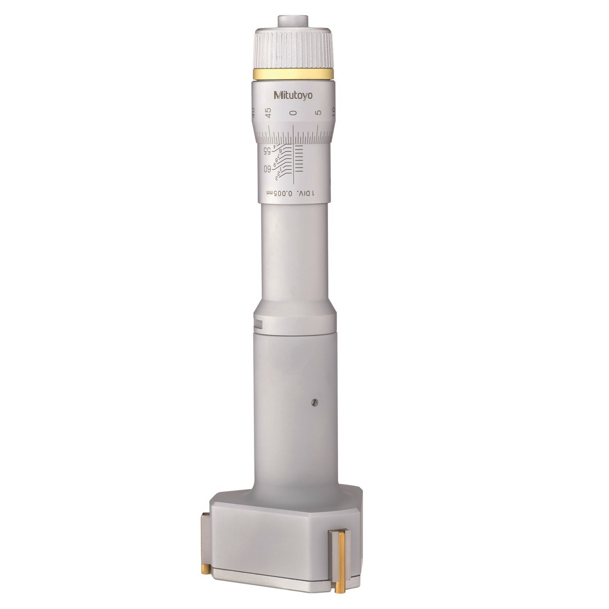 Micrómetro de interiores de 3 puntas Holtest 75-88mm, 0,005mm