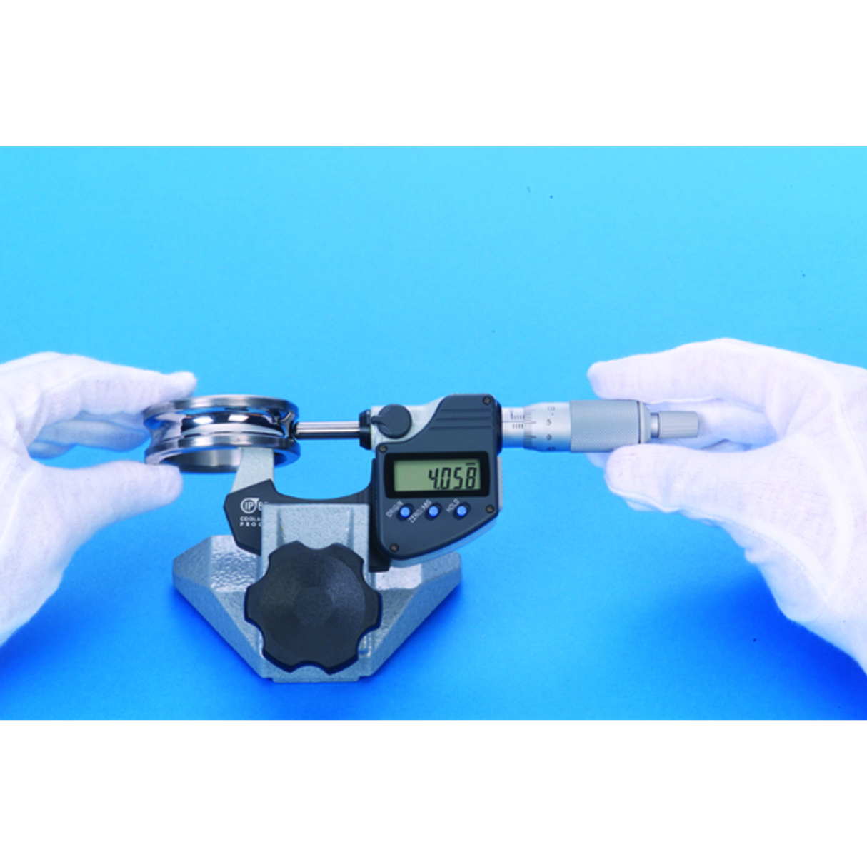 Micrómetro para tubos, tipo esférico en tope y husillo esférico, 3 - 4 pulg