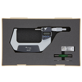 Micrómetro para tubos, tipo esférico en tope y husillo esférico, 3 - 4 pulg