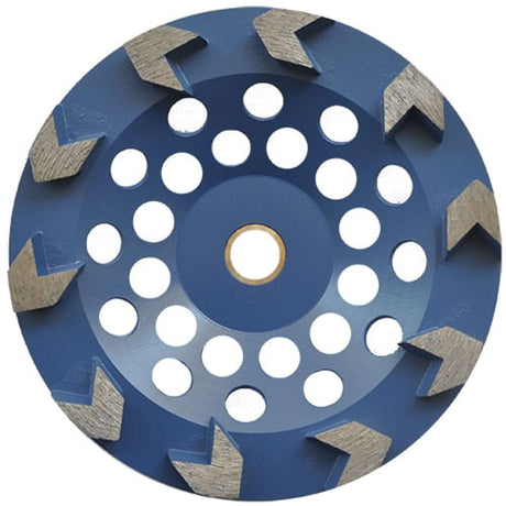 COPA DE DIAMANTE,Diámetro 7" Abrasivos Especiales