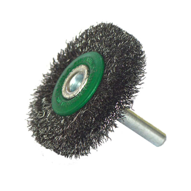 CEPILLO DE ALAMBRE CON VASTAGO, CEPILLO DE ALAMBRE TRENZADO ,Diámetro 2 3/4 Abrasivos Especiales