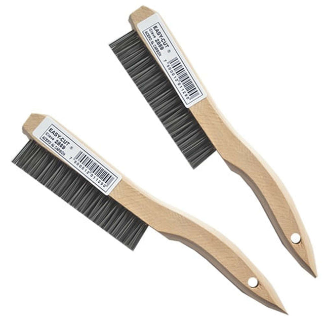 CEPILLO DE ALAMBRE MANUAL,Espesor 1 1/8",Longitud 10" Abrasivos Especiales
