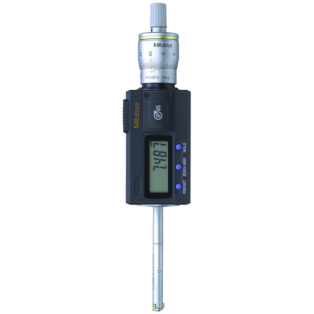 Micrómetro de 3 puntas para interiores 10-12mm, IP65, TIN Mitutoyo
