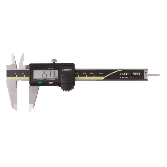 Calibrador digital ABS AOS 0-100mm, Rodillo para el pulgar, sin salida de datos Mitutoyo