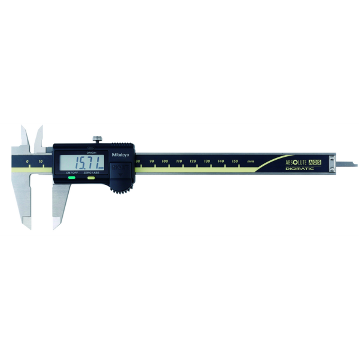 Calibrador digital ABS AOS 0-150mm, Cuchilla, sin salida de datos Mitutoyo
