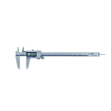 Calibrador ABS digital a prueba de refrigerante IP67 pulg/mm, 0-12 pulg, Rodillo  para el pulgar Mitutoyo