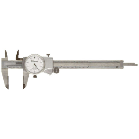Calibrador con Carátula con puntas de carburo para medición de exteriores 0-6 pulg, 0.001 pulg, 0.1 pulg/rev., pulg Mitutoyo