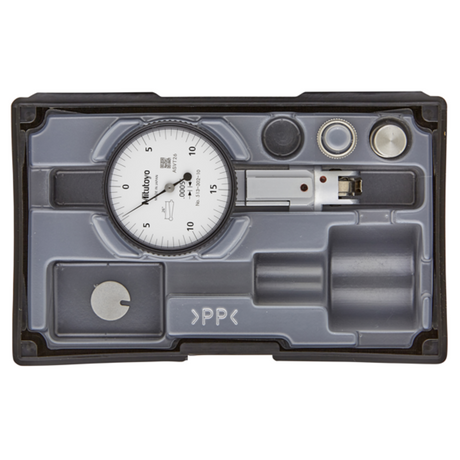 Indicador de carátula tipo palanca, Tipo Universal 0,03 pulg, 0,0005 pulg,Juego básico