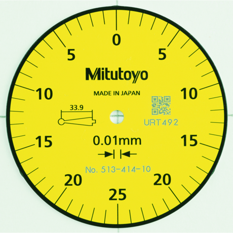 Indicador de carátula tipo palanca, Tipo horizontal 0,5mm, 0,01mm, 8mm Vástago