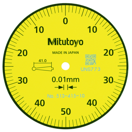 Indicador de carátula tipo palanca, Tipo horizontal 1mm, 0,01mm, 8mm Vástago Mitutoyo