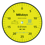 Indicador de carátula tipo palanca,Tipo paralelo 0,5mm, 0,01mm