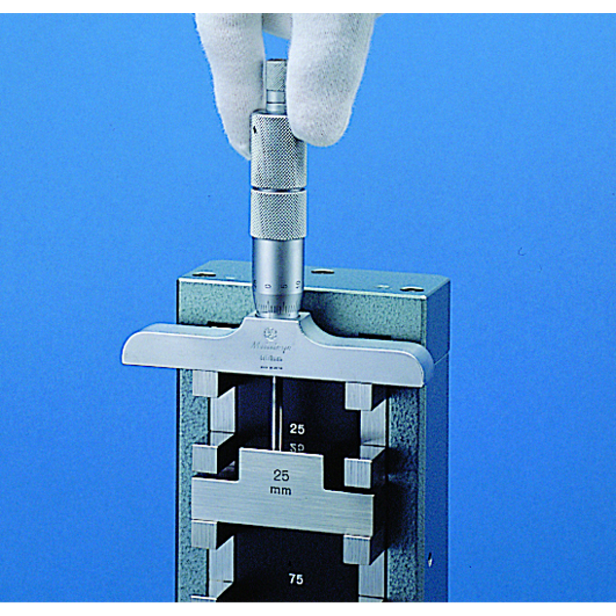 Patrón Maestro para micrómetros de profundidad 0-6 pulg