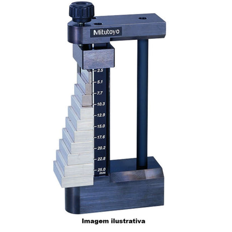 Soporte de inspección micrométrica (mm) Sujetador para bloques patrón. Micro Checker Mitutoyo
