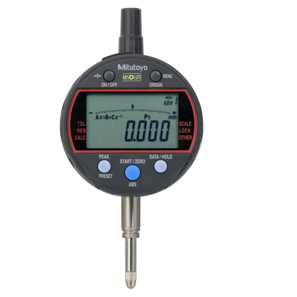 Indicador digital, función de cálculo ID-C 12,7mm, 0,001mm, tapa plana