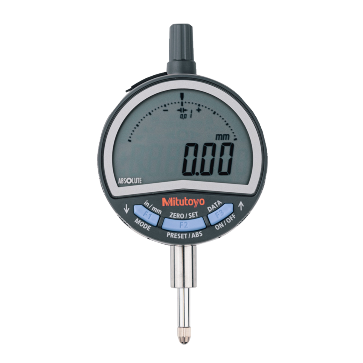 Indicador digital ID-C, Tipo ASME/ANSI pulg/mm, 0,5 pulg, 0,0005 pulg, tapa plana Mitutoyo