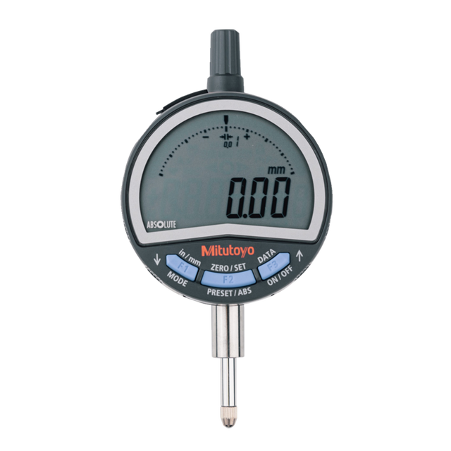 Indicador digital ID-C, Tipo ASME/ANSI pulg/mm, 0,5 pulg, 0,0005 pulg, tapa plana Mitutoyo