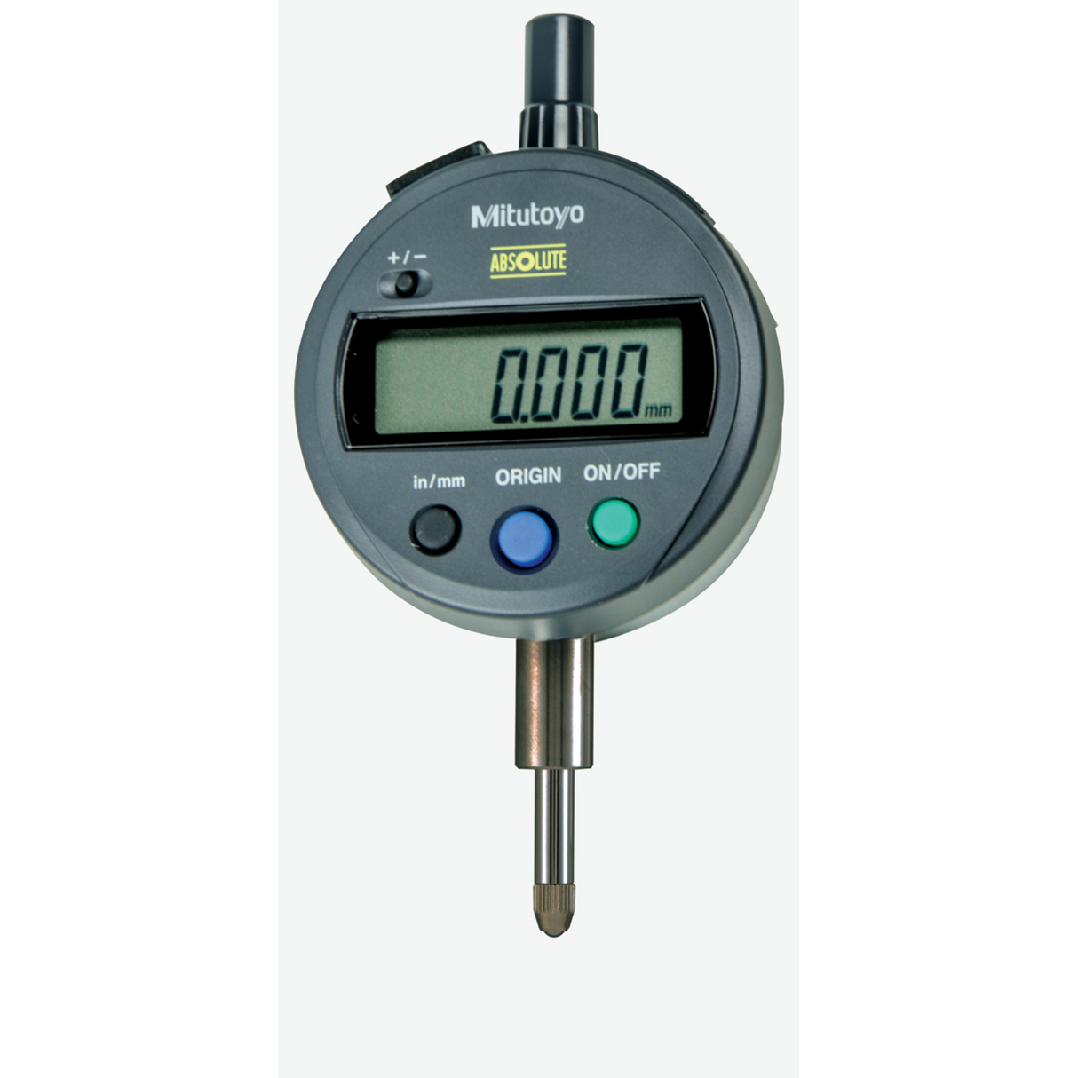 Indicador digital ID-S, ANSI/AGD pulg/mm, 0,5 pulg, 0,00005 pulg, tapa plana