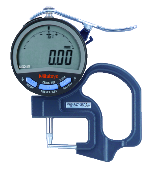 Medidor de espesor digital,para espesor de tubo 0-10mm, 0,01mm - Herramental