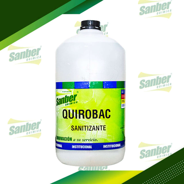 QUIROBAC DETERGENTE SANITIZANTE GALON 4 LITROS Sanber