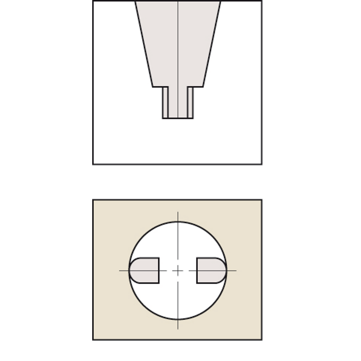 Calibrador digital ABS  con puntas para exteriores/interiores y puntas estándar pulg/mm, 0-20 pulg/0-500mm Mitutoyo