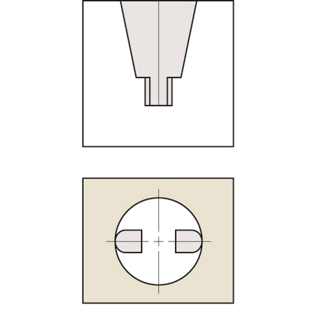 Calibrador digital ABS con puntas para exteriores/interiores 0-600mm Mitutoyo