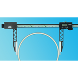 Calibrador digital ABS de fibra de carbono con puntas largas 0-1500mm, IP66 Mitutoyo