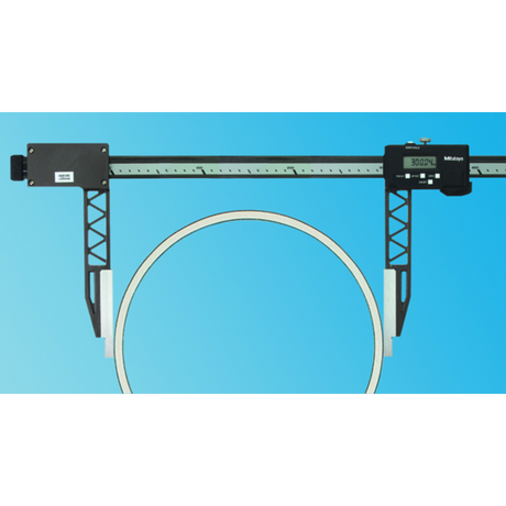 Calibrador digital ABS de fibra de carbono con puntas largas pulg/mm, 0-40 pulg, IP66 Mitutoyo