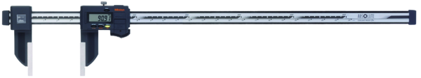 Calibrador digital ABS de fibra de carbono  pulg/mm, 0-24 pulg, IP66 - Herramental