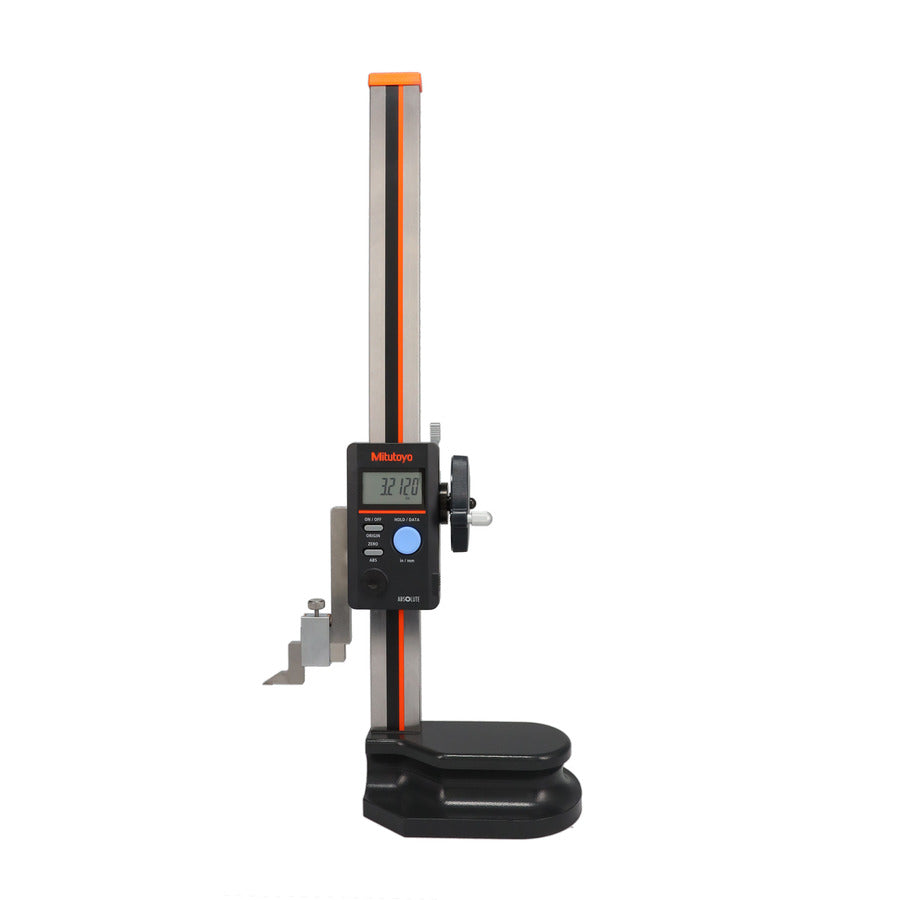 Medidor de alturas Digital ABS   0-12 pulg, con manivela de ajuste - Herramental