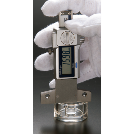 Medidor para profundidad, ancho de banda de rodadura de neumáticos ABS digital IP67 pulg/mm, 0-1 pulg, 0,0005 pulg/0,01mm Mitutoyo