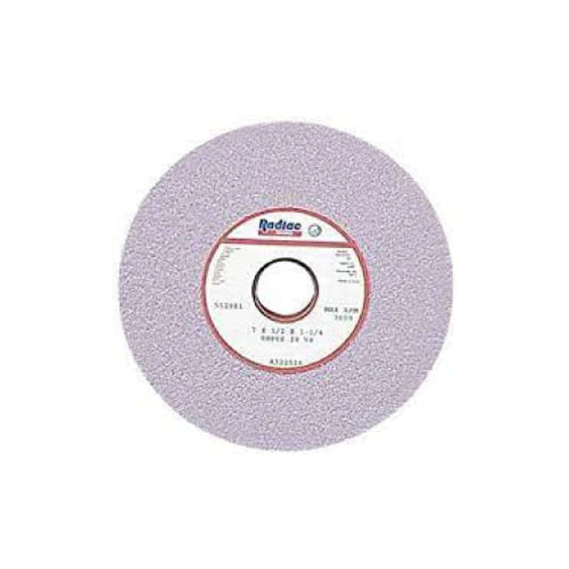 PIEDRA PARA RECTIFICAR,Espesor 1/2",Diámetro 7" Radiac Abrasives Inc.