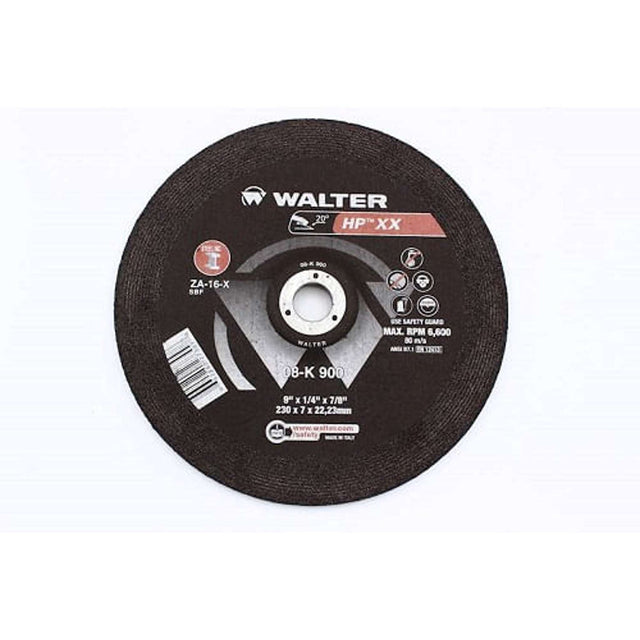 Disco Abrasivo HP XX 9" de Diámetro y 1/4" de Grosor Walter