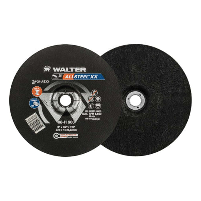 Disco de desbaste hp xx 9x1/4x7/8 Walter