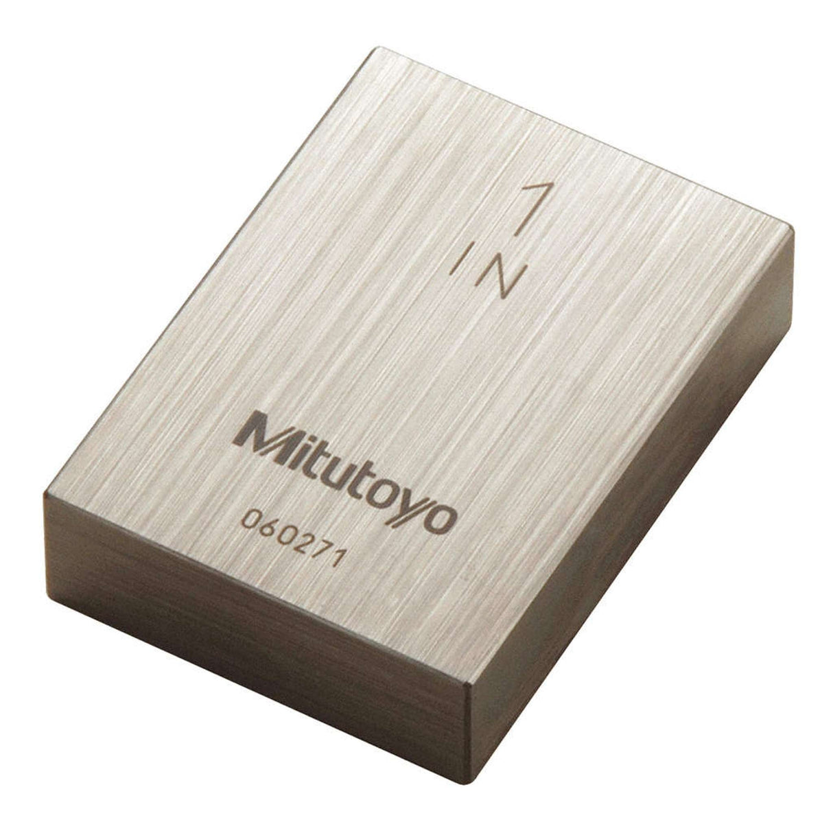 Bloque patrón rectangular, pulg. certificado de inspección ASME, Grado  1, Acero, 0.07 pulg Mitutoyo