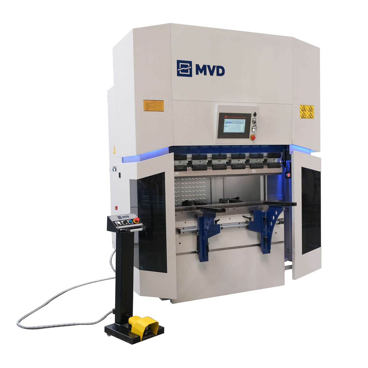 Máquina Dobladora Eléctrica CNC Serie S con accesorios estándar , modelo S-60-2100 trifásica 220V/Hz